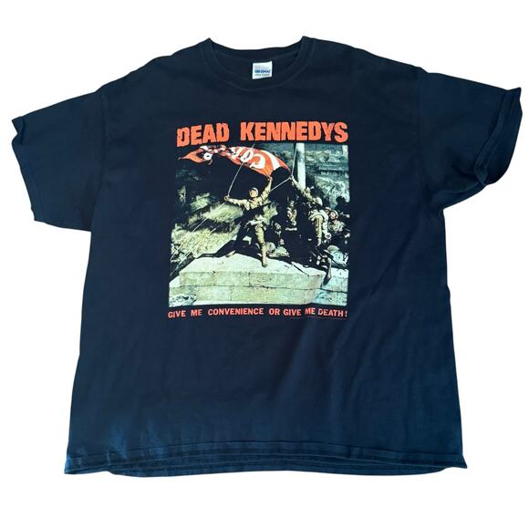 2014 Dead Kennedys Size XL Black Give Me Convenience or Give me Death T-Shirt - Picture 1 of 4